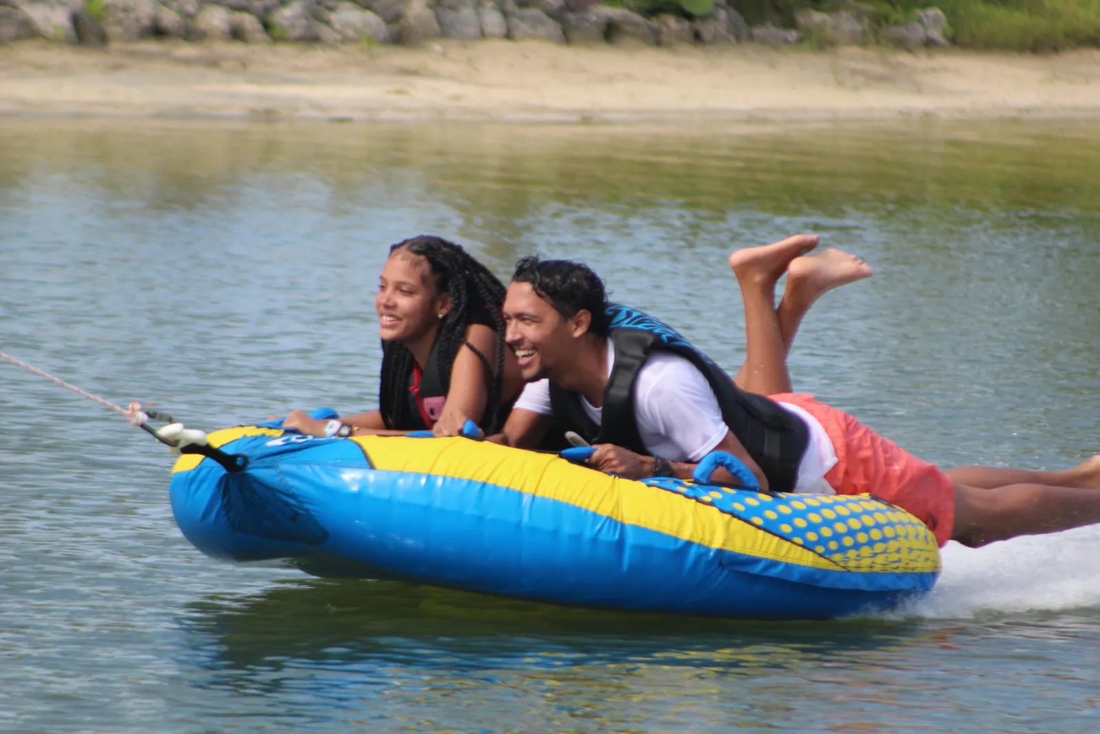 Donut ride en Caribbean Lake Park