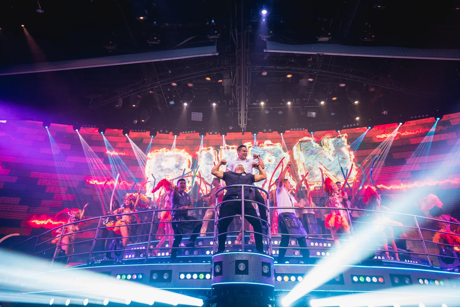 Show Follow the Leader en Coco Bongo