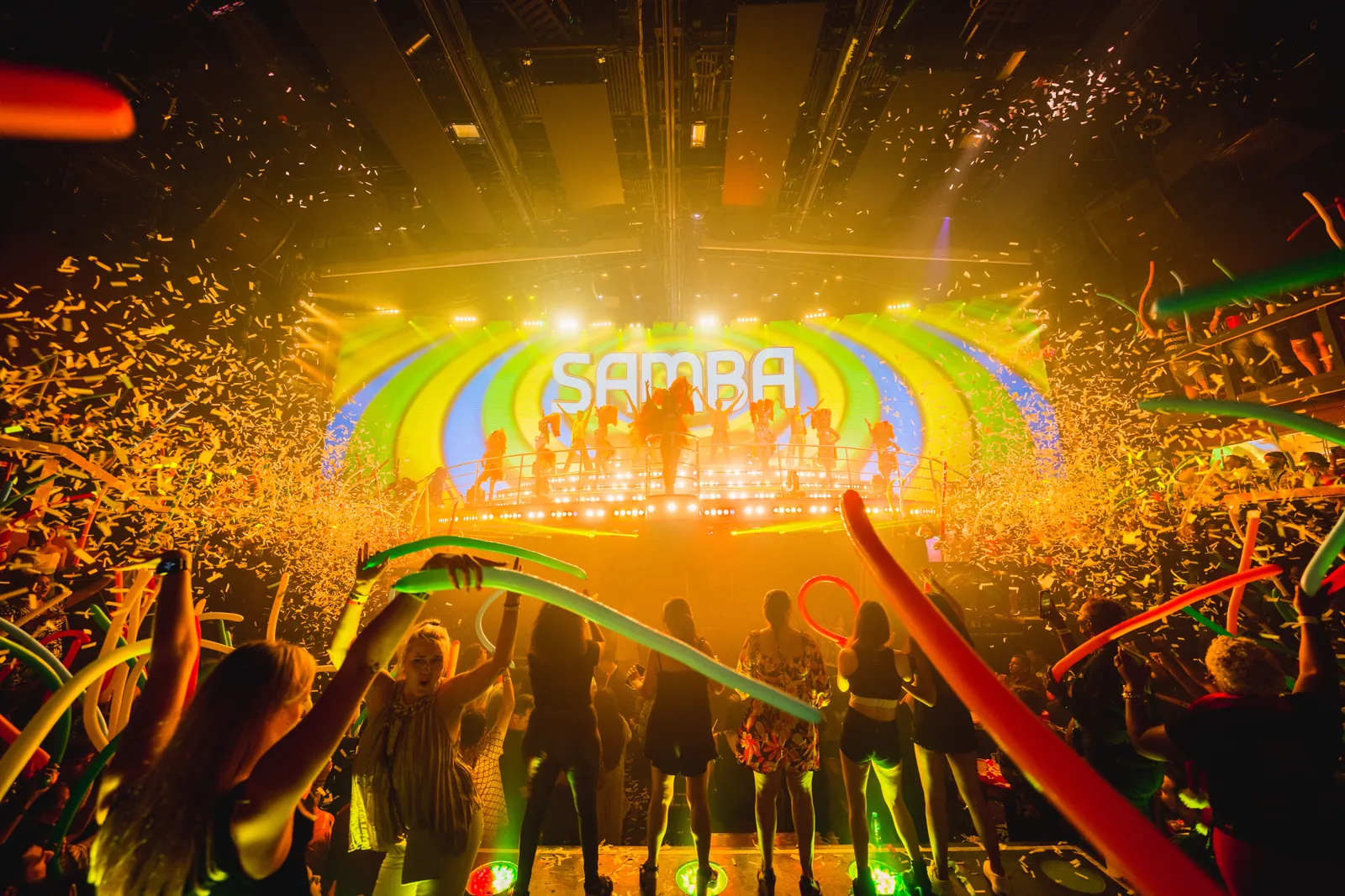 Show de samba en Coco Bongo Punta Cana