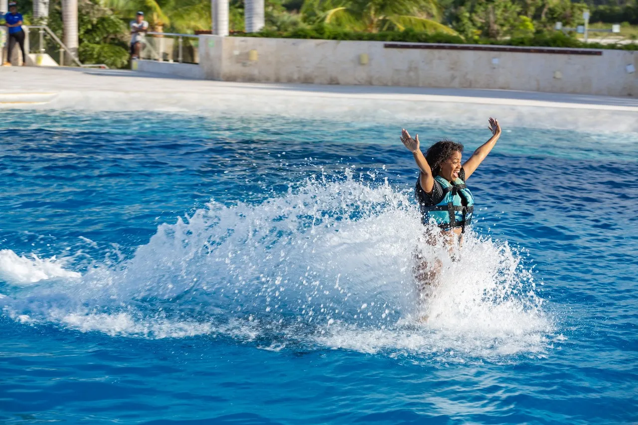 Impulso de pie con delfines (foot push)